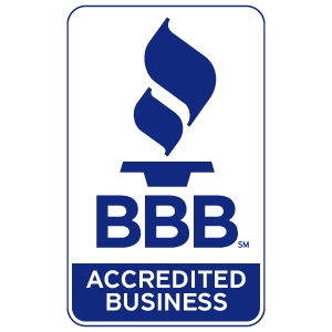 BBB Accredited Business logo symbol.